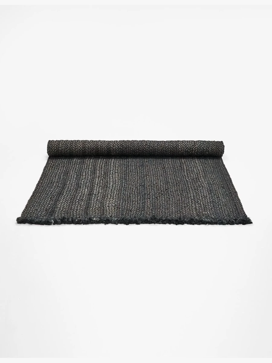 Byron Jute Rug - Anthracite 5 Byron Jute Rug - Anthracite - Image 3