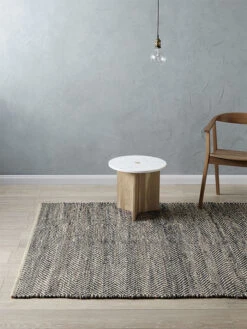 Herringbone Rug - Black