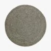 Jute Round Rug - Riverstone -Best Home jute rug round riverstone