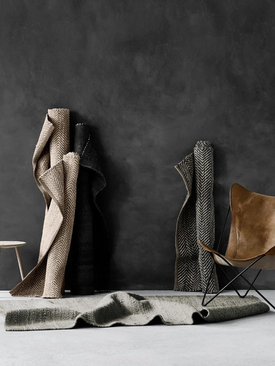 Herringbone Rug - Black 6 Herringbone Rug - Black - Image 4