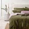 Luxury Velvet Quilt Cover - Caper 1 Luxury Velvet Quilt Cover - Caper -Best Home luxury velvet bed linen caper 2
