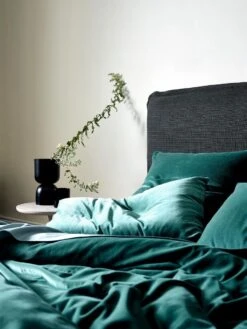 Best Home -Best Home luxury velvet bedlinen forest night detail 7