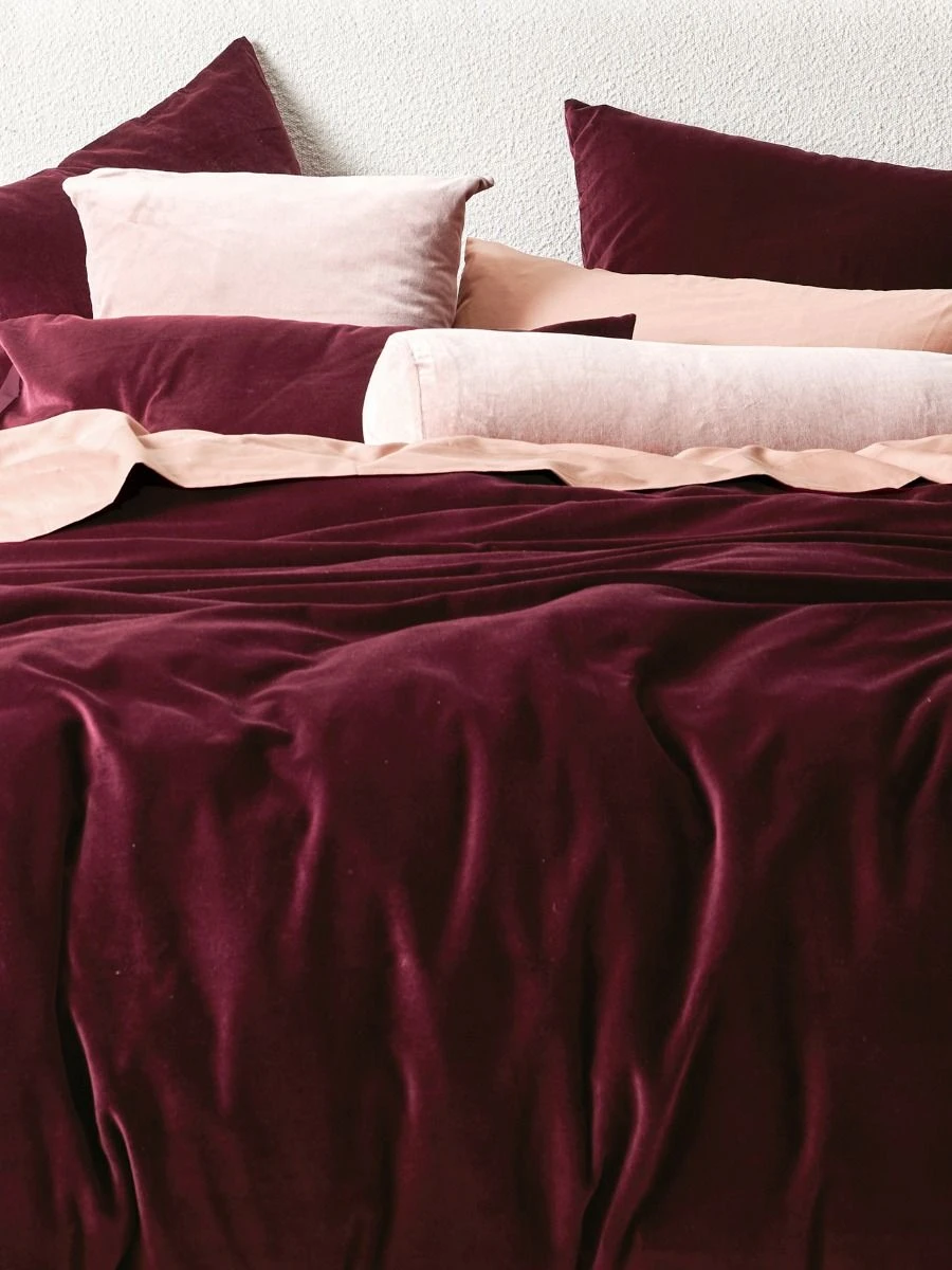 Luxury Velvet Cushion - Rosewater 7 Luxury Velvet Cushion - Rosewater - Image 5