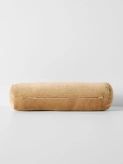 Luxury Velvet Bolster - Cashew -Best Home luxury velvet bolster cashew 2