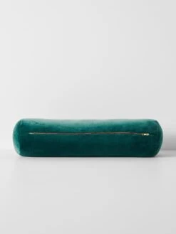 Luxury Velvet Bolster - Forest Night -Best Home luxury velvet bolster cushion forest night 2