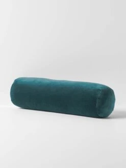 Luxury Velvet Bolster - Indian Teal
