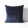 Luxury Velvet European Pillowcase - Slate -Best Home luxury velvet euro slate