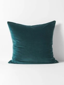 Luxury Velvet European Pillowcase - Indian Teal