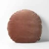 Luxury Velvet 55cm Round Cushion - Clove