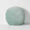 Luxury Velvet 55cm Round Cushion - Jade -Best Home luxury velvet round cushion jade