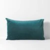 Luxury Velvet Standard Pillowcase - Indian Teal 1 Luxury Velvet Standard Pillowcase - Indian Teal -Best Home luxury velvet standard pillowcase indian teal