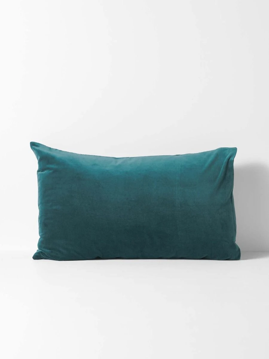 Luxury Velvet Standard Pillowcase - Indian Teal 3 Luxury Velvet Standard Pillowcase - Indian Teal