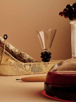 Bordeaux Wine Glass Set - Clear -Best Home maison balzac bordeaux wine decanter clear amber 7