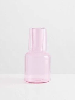 Carafe & Glass - Pink