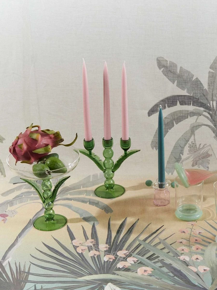 Deco Candle Holder - Pink 7 Deco Candle Holder - Pink - Image 5