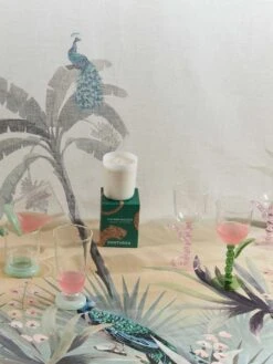 Palmier Wine Glass Set In Pink By Catherine Martin -Best Home maison balzac catherine martin 1a 3 1