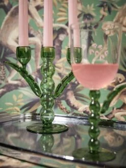 Palmier Wine Glass Set In Green By Catherine Martin -Best Home maison balzac catherine martin 4 3