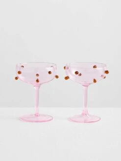 Pomponette Coupe Set - Pink