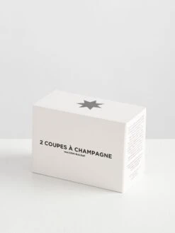 Pomponette Coupe Set - Pink 9 Pomponette Coupe Set - Pink -Best Home maison balzac champagne coupes pink packaging 2 1