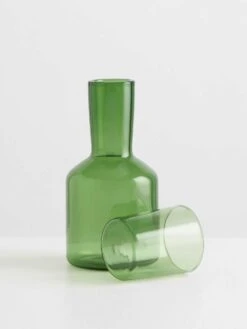 Carafe & Glass - Green -Best Home maison balzac j ai soif carafe green 3