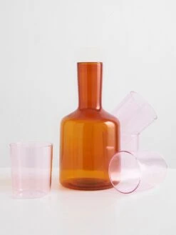 J'ai Soif XL Carafe - Amber -Best Home maison balzac j ai soif carafe xl amber 3