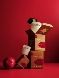 Le Rouge Scented Candle -Best Home maison balzac large candle le rouge 4