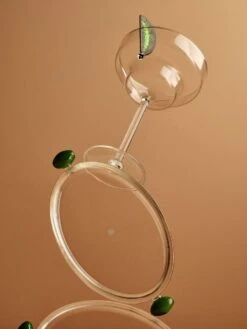 Margarita Glass -Best Home maison balzac margarita glass clear green 3