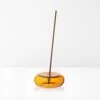 Le Galet Incense Holder - Amber -Best Home maison balzac pebble incense holder amber 1