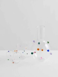 Pomponette Carafe 8 Pomponette Carafe -Best Home maison balzac pomponette carafe clear multi 4