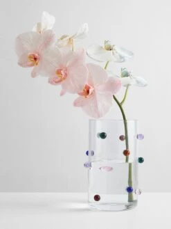 Pomponette Vase - Clear