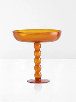 Volute Platter - Amber