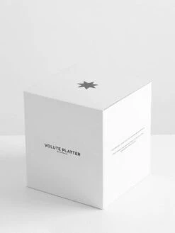 Volute Platter - Amber -Best Home maison balzac volute platter serviteur muet packaging 2