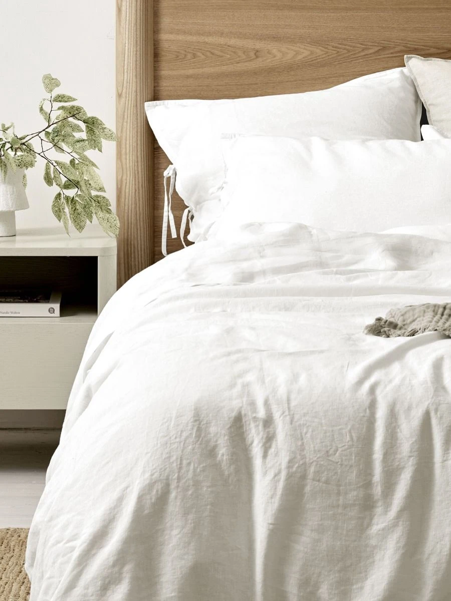 Maison Vintage Quilt Cover - White - Image 4