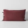 Maison Vintage Standard Pillowcase - Syrah -Best Home maison vintage pillowcase syrah