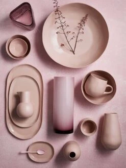 Cloud Medium Oval Platter - Pink -Best Home marmoset found icy pink 5