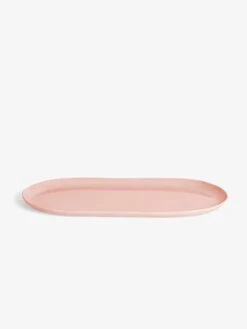 Cloud Large Oval Platter - Pink