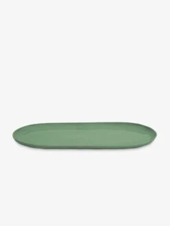 Cloud Large Oval Platter - Moss