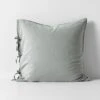 Maison Vintage European Pillowcase - Limestone -Best Home masion vintage euro limestone