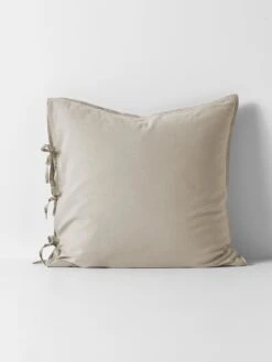 Maison Vintage European Pillowcase - Natural