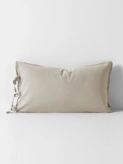 Maison Vintage Standard Pillowcase - Natural