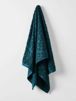 Maya Bath Towel Set - Indian Teal -Best Home maya bath towel indian teal