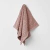 Maya Hand Towel - Clay -Best Home maya hand towel clay