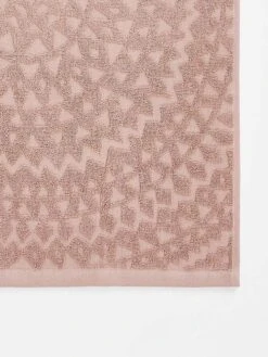 Maya Bath Towel Set - Clay -Best Home maya hand towel clay 2 detail