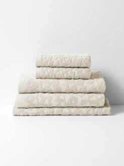 Maya Bath Towel Set - Sand