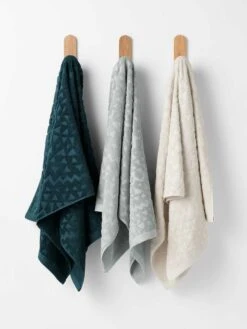Maya Bath Towel - Limestone -Best Home maya towels indian teal limestone sand 1