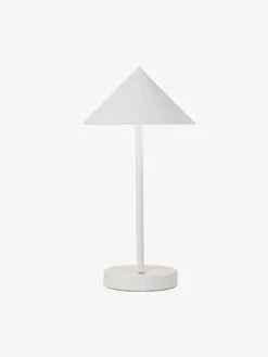 Floris Portable Desk Lamp - White