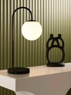 Mintu Desk Lamp - Black Marble -Best Home mayfield mintu desk lamp black marble 3 1