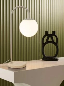 Mintu Desk Lamp - Taupe Travertine -Best Home mayfield mintu desk lamp taupe travertine 5