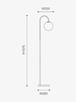 Mintu Floor Lamp - Travertine 9 Mintu Floor Lamp - Travertine -Best Home mayfield mintu floor lamp dimensions 1