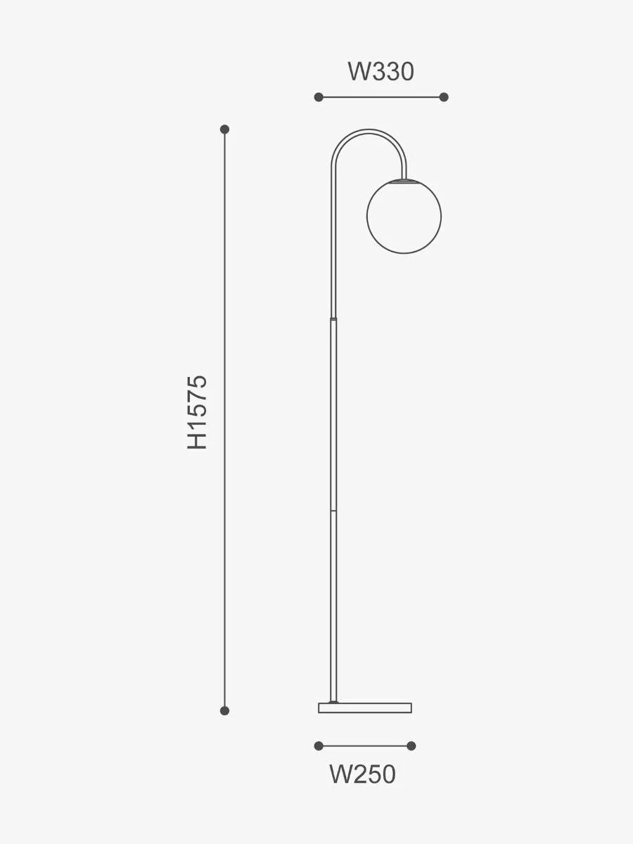 Mintu Floor Lamp - Travertine 6 Mintu Floor Lamp - Travertine - Image 4